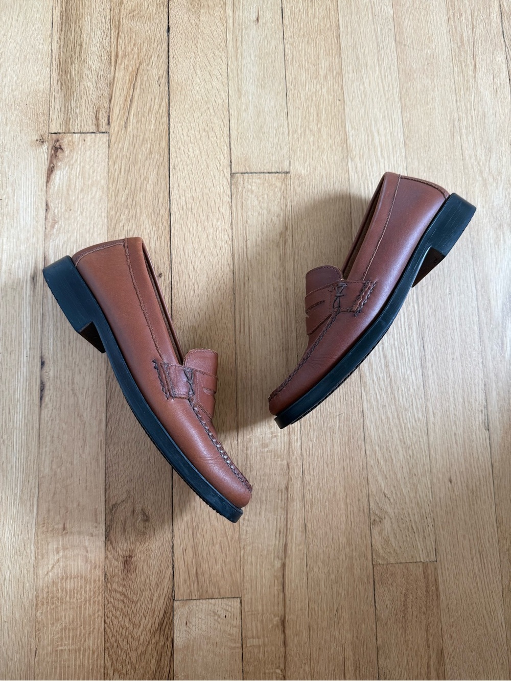 G.H. Bass Weejuns "Katherine II" Brown Leather Loafers